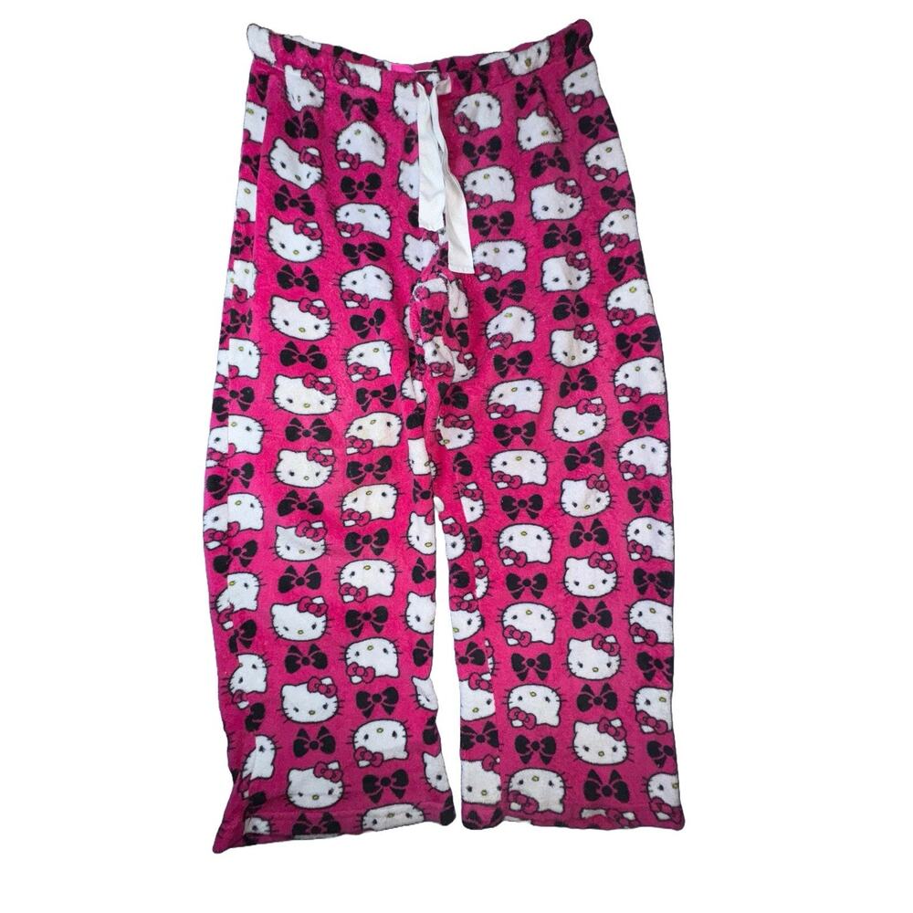 Y2K Hello Kitty Pajama Pants Women’s Sanrio Sleepwear Trousers 14-16 (31)